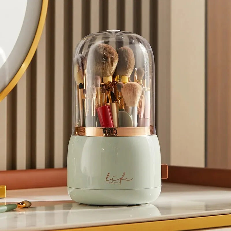 Ultimate Makeup Organizer: Large Capacity Cosmetic Storage Box for Brushes & Skin Care Essentials