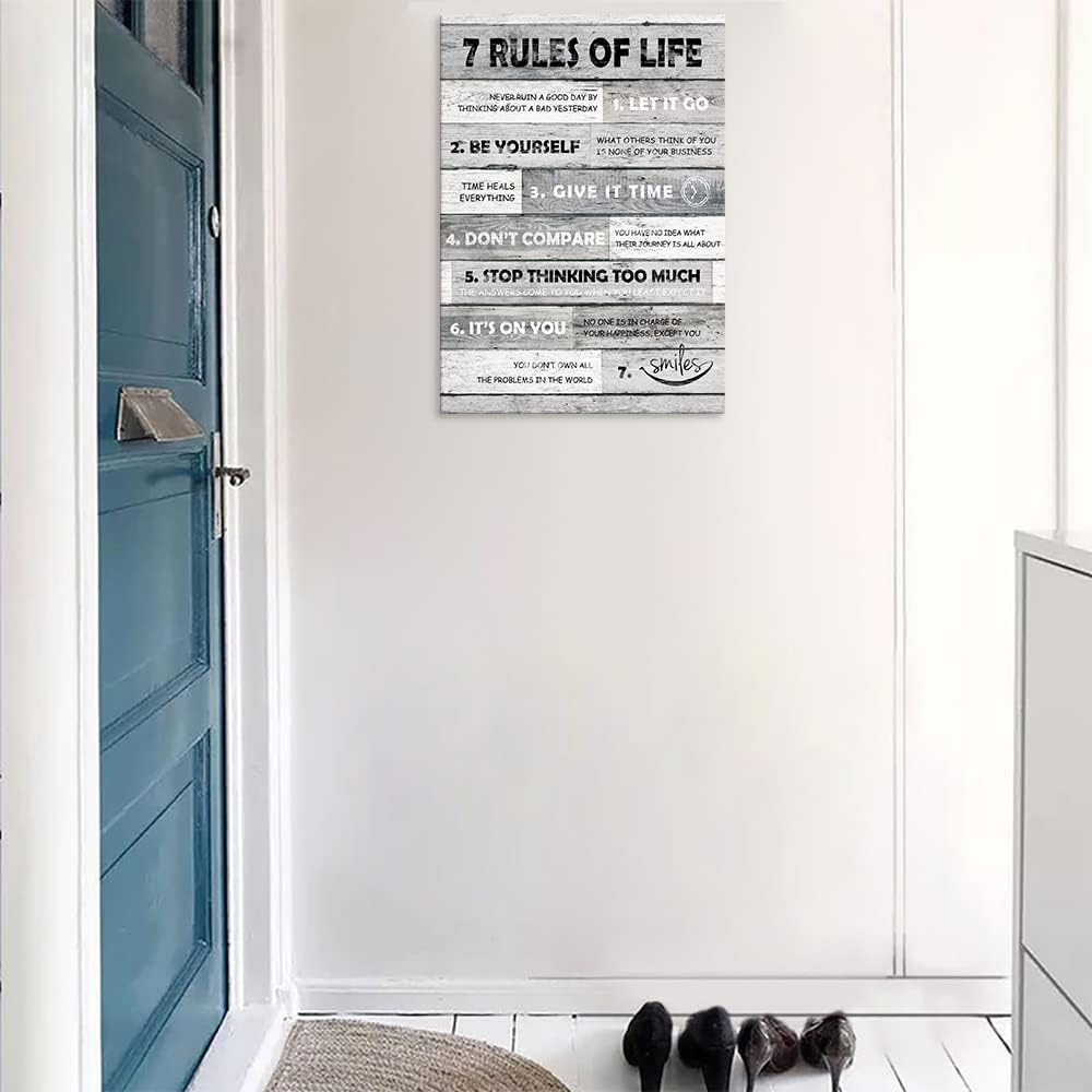 Inspirational Quotes Wall Art - Motivational Canvas Print for Home & Office Decor (40CM X 60CM)