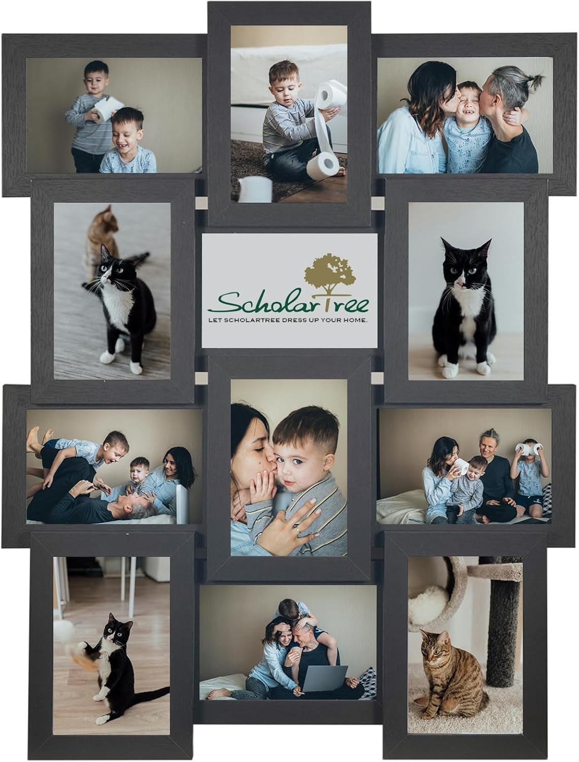 Riddle Frame Duo: Collage & Digital Elegance Set