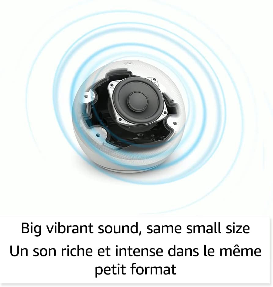 Echo Dot (Latest Version) - Powerful Alexa Speaker for Any Room, Charcoal