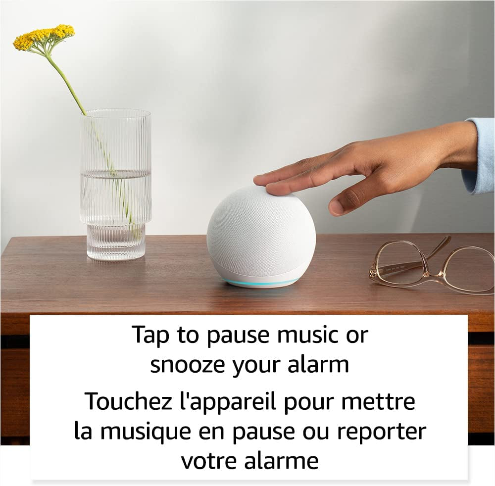 Echo Dot (Latest Version) - Powerful Alexa Speaker for Any Room, Charcoal
