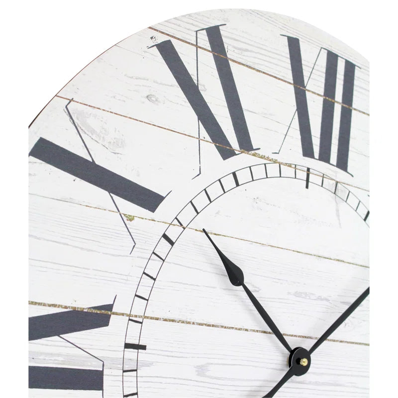 Stylish Oversized Katie 23" Wall Clock for a Chic Home Décor
