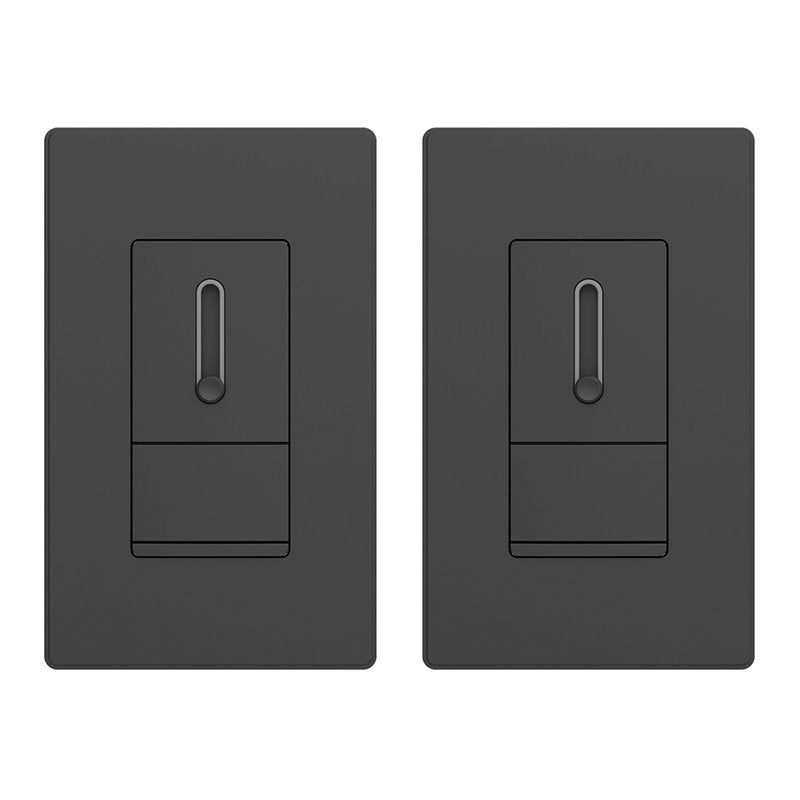 Versatile Single Pole Slide Dimmer for Perfect Lighting Control- Compatible With Stylish Stockham 1-Light Geometric LED Pendant Chandelier with Remote Dimming