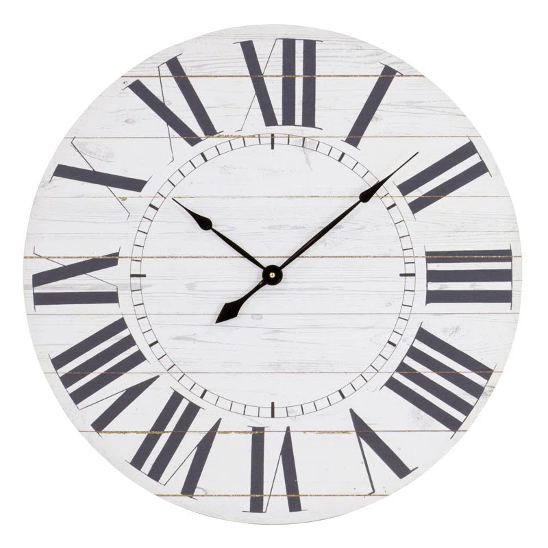 Stylish Oversized Katie 23" Wall Clock for a Chic Home Décor