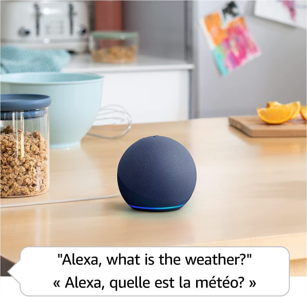 Echo Dot (Latest Version) - Powerful Alexa Speaker for Any Room, Charcoal